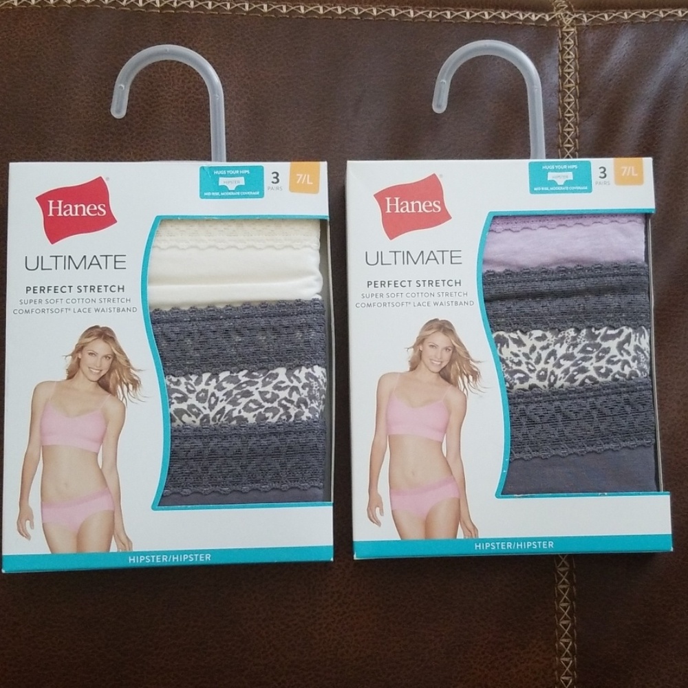 Hanes Ultimate Perfect Stretch Hipster Underwear